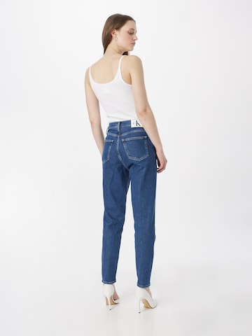 zils Calvin Klein Jeans Standarta Džinsi 'Mama'