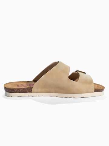 Mule 'ASTRAKAN' Bayton en beige