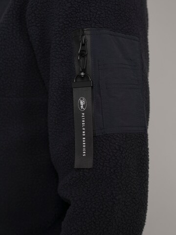 Petrol Industries - Sudadera con cremallera en azul