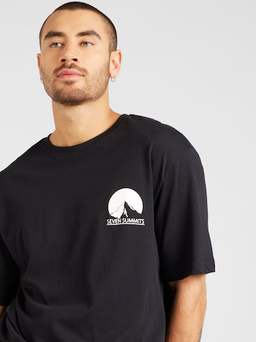 Only & Sons T-Shirt 'FALL' in Schwarz