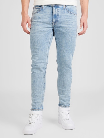 Lee Slimfit Jeans 'Luke' in Blauw: voorkant