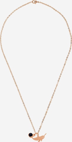 Gemshine Necklace in Gold: front