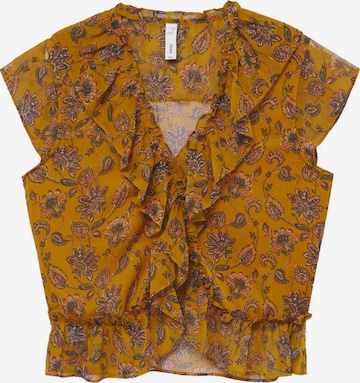 MANGO Blouse 'IMMA' in Yellow: front