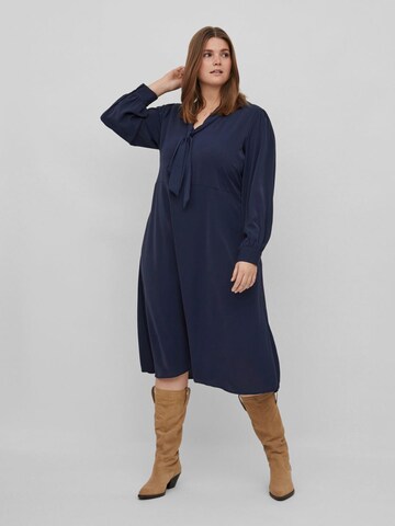 EVOKED Shirt Dress 'VIKAYA' in Blue