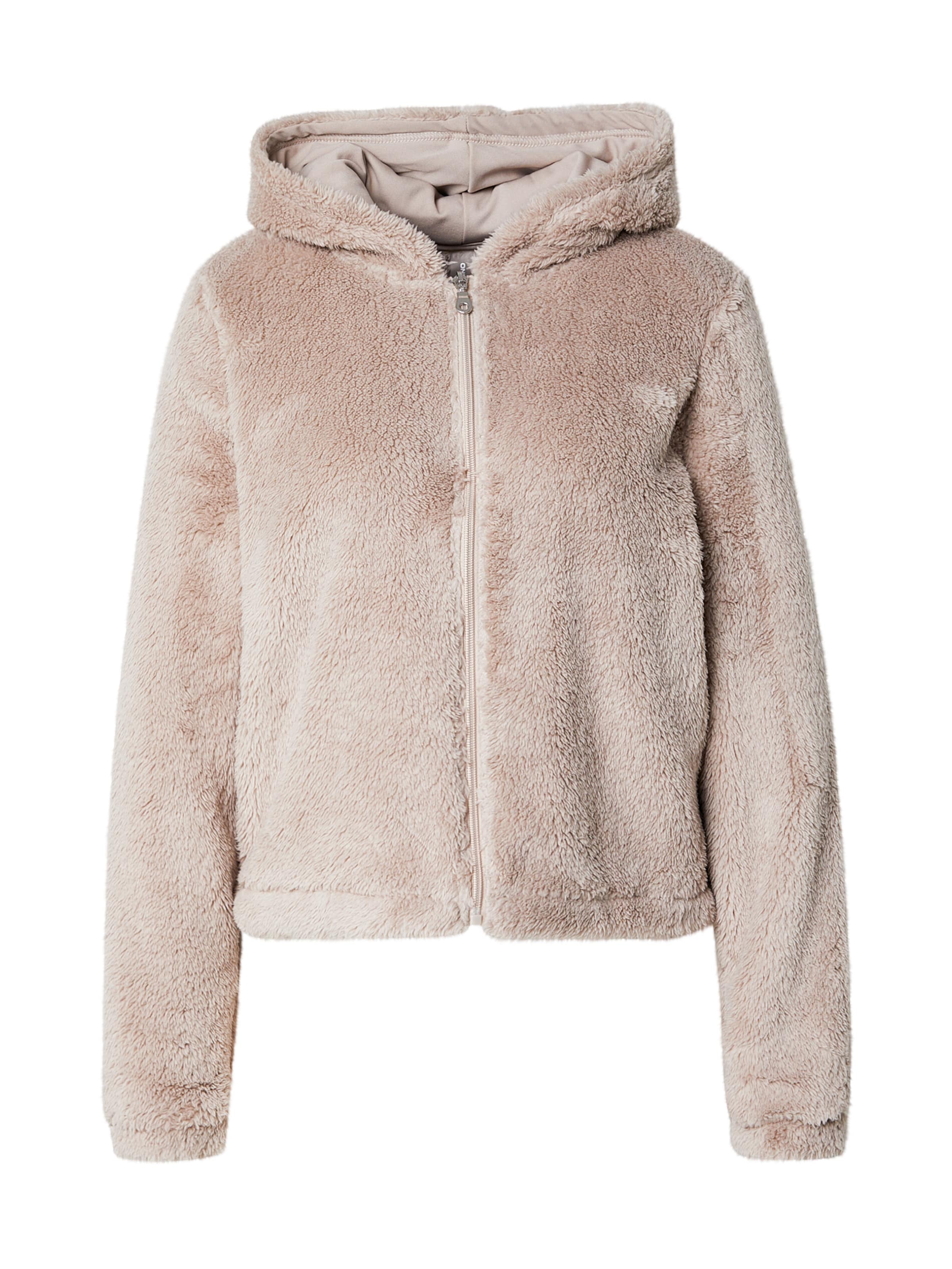 ONLY PLAY Toiminnallinen fleecetakki 'ONPCas Fluf' värissä beige: etupuoli