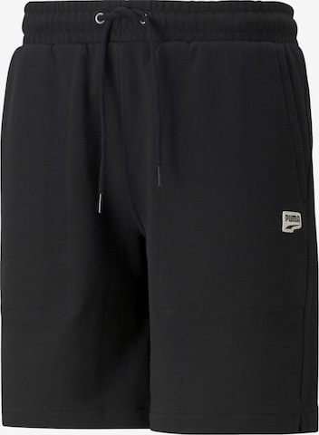 Regular Pantalon de sport 'Downtown' PUMA en noir