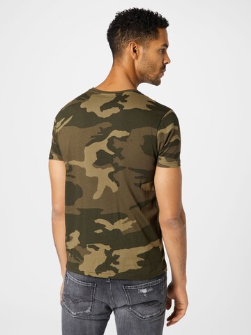 ALPHA INDUSTRIES Regular fit Shirt in Groen