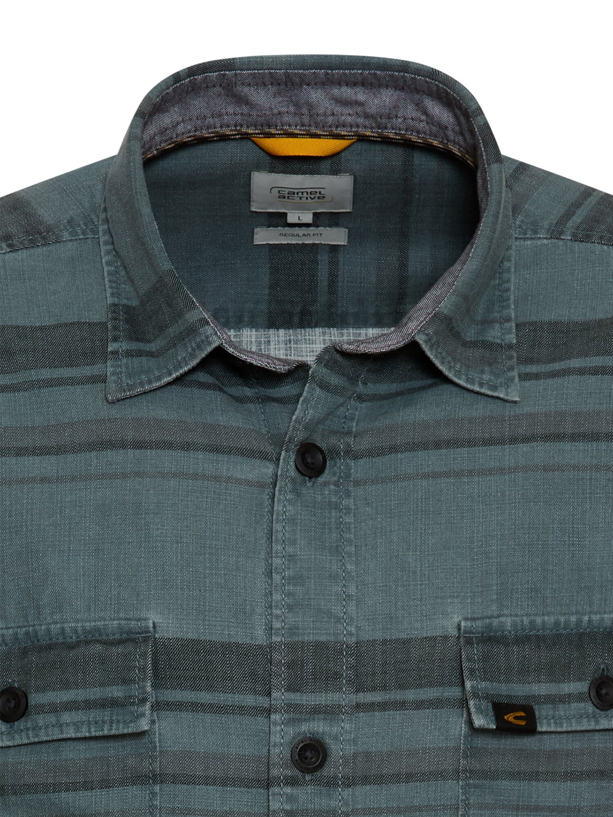 CAMEL ACTIVE Regular fit Button Up Shirt in Blue