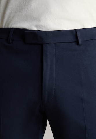 JOOP! Slimfit Bügelfaltenhose 'Gun' in Blau