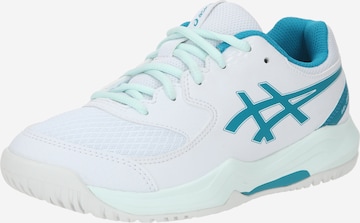 ASICS Sportschuh 'DEDICATE 8' in Weiß: Vorderseite