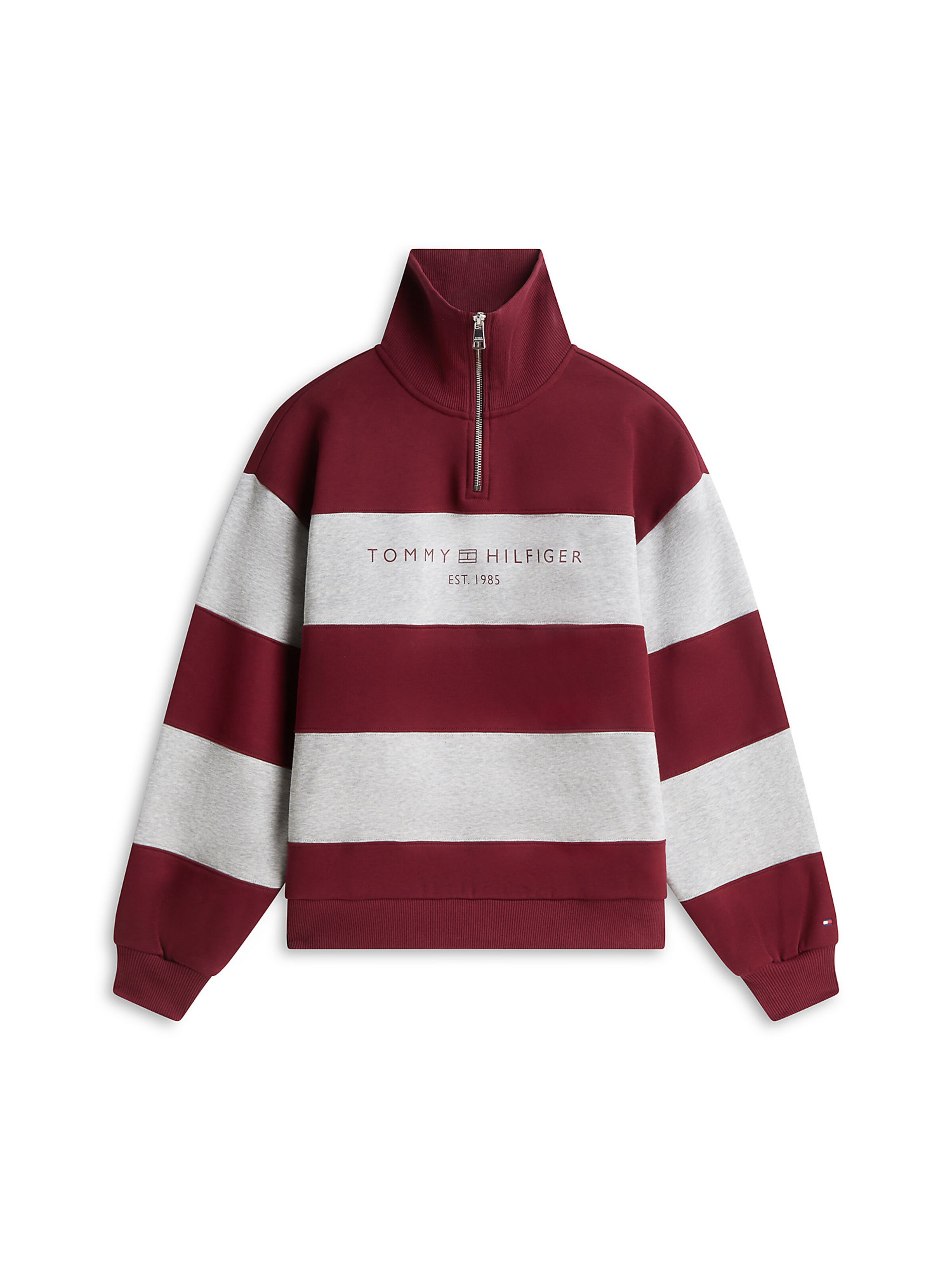 Sweat-shirt TOMMY HILFIGER en rouge : devant