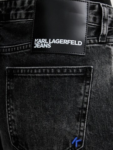 KARL LAGERFELD JEANS Wide leg Jeans 'KLJ Mr Relaxed Denim B1W10060' in Black