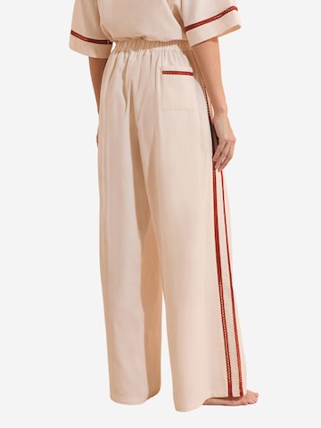 Pantaloncini da pigiama 'Marine' di ETAM in beige