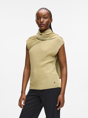 Karl Lagerfeld Neuletoppi värissä vihreä: etupuoli