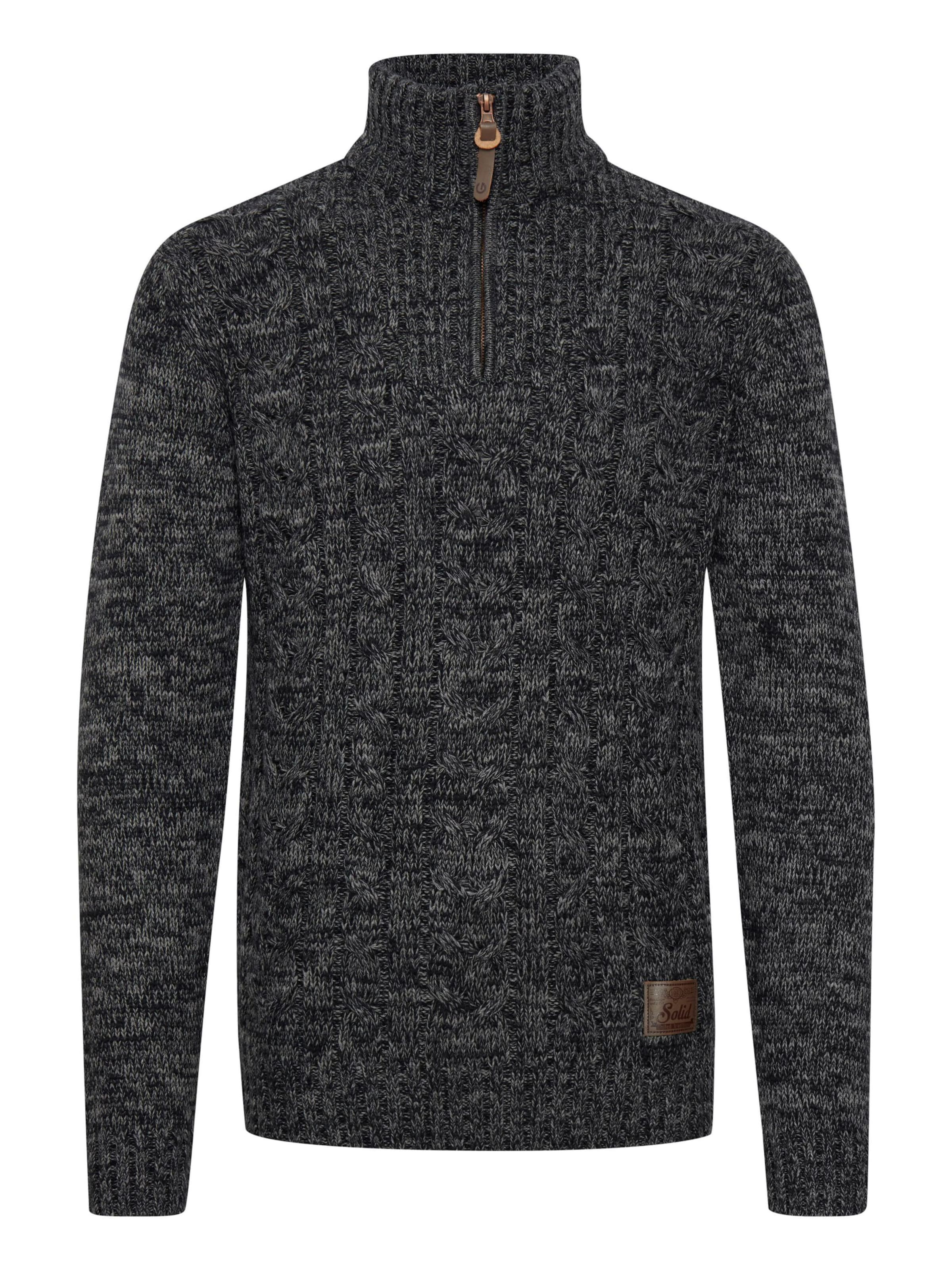 !Solid - Pullover 'Pankraz' em cinzento: frente