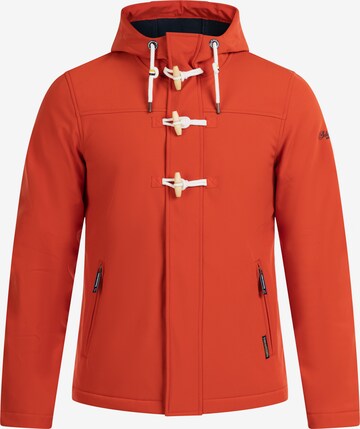 Schmuddelwedda Between-season jacket 'Ashdown' in Red: front