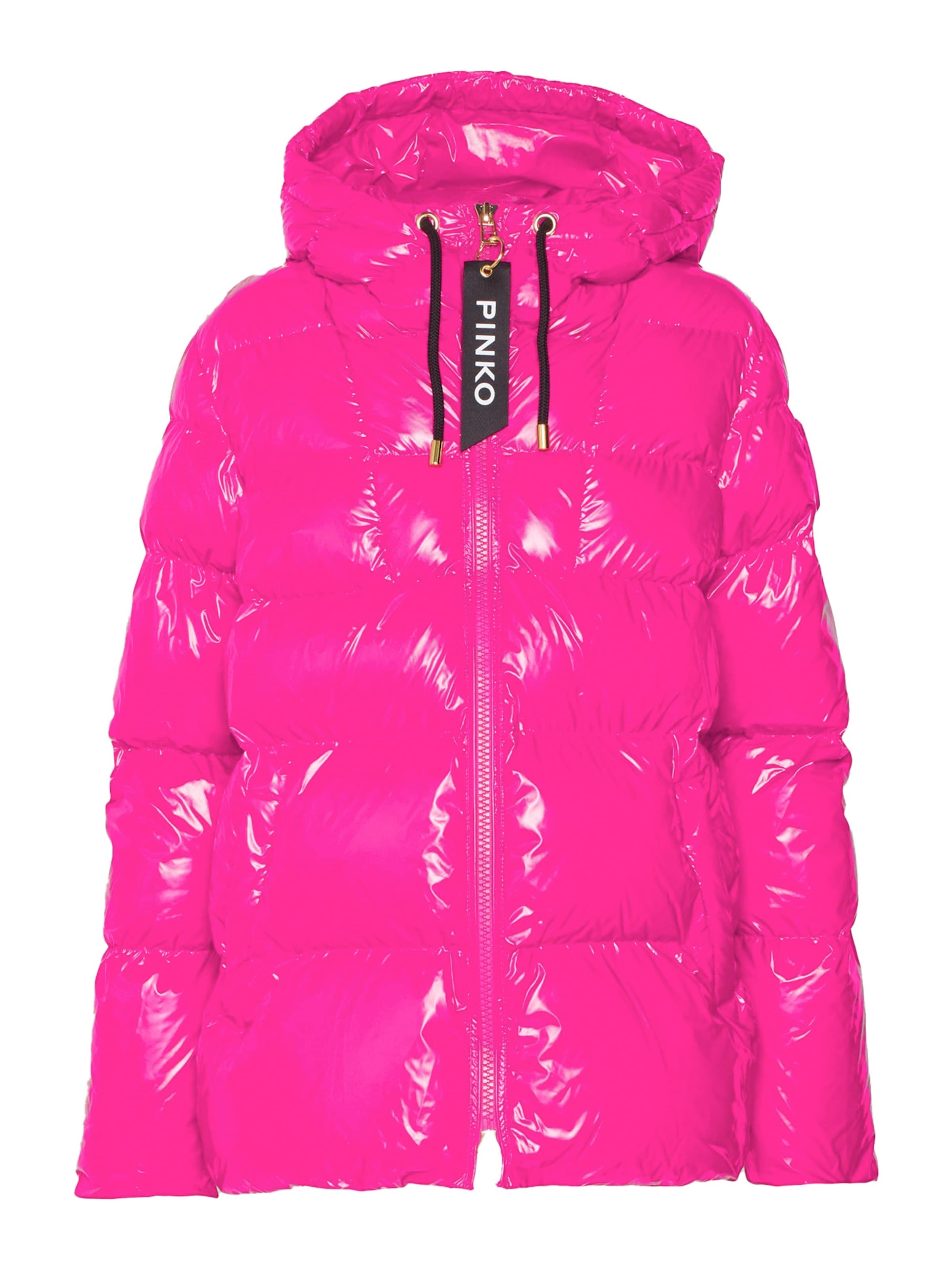 PINKO Χειμερινό μπουφάν 'ELEODORO' σε ροζ: μπροστά