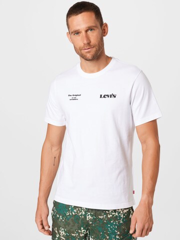 LEVI'S ® Shirt 'Relaxed Fit Tee' in Weiß: predná strana