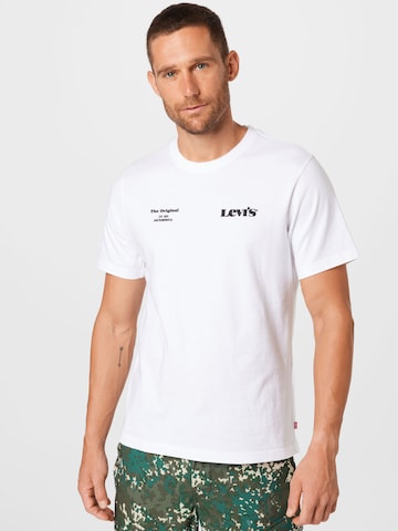 LEVI'S ® Skjorte 'Relaxed Fit Tee' i hvit: forside