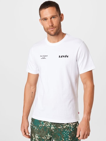 LEVI'S ®Majica 'Relaxed Fit Tee' - bijela boja: prednji dio