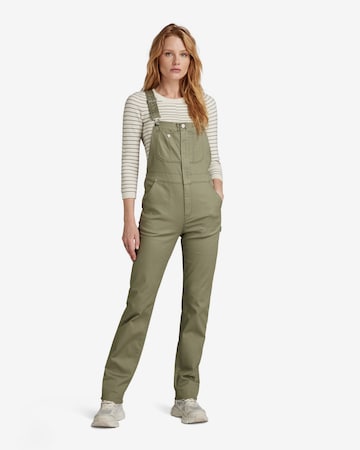 G-Star RAW Regular Overalls in Green: front