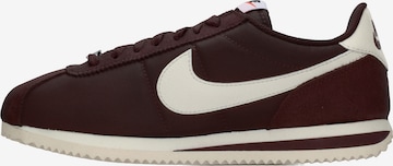 Baskets basses 'Cortez' Nike Sportswear en rouge : devant