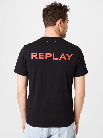 REPLAY T-Shirt in Schwarz