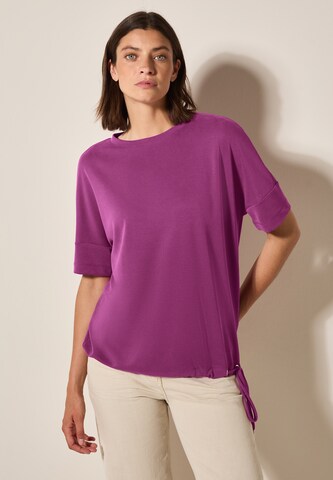 CECIL T-Shirt in Lila: Vorderseite