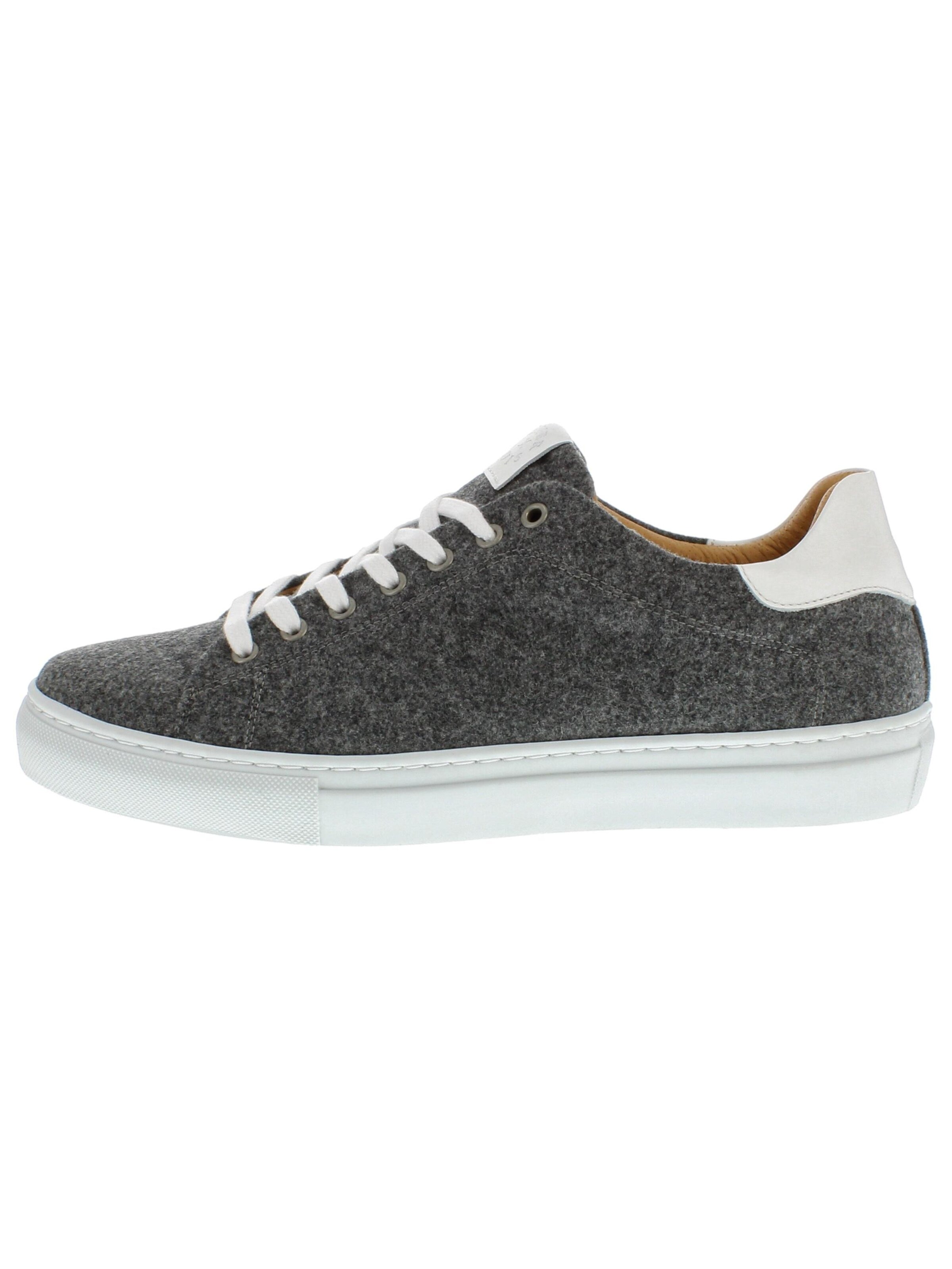 XAVER LUIS Schuhmanufaktur Sneakers 'MAX - Nachhaltiger Herren Sneaker aus Merinowolle' in Grey: front