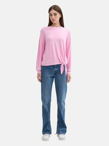 T-shirt TOM TAILOR DENIM en rose