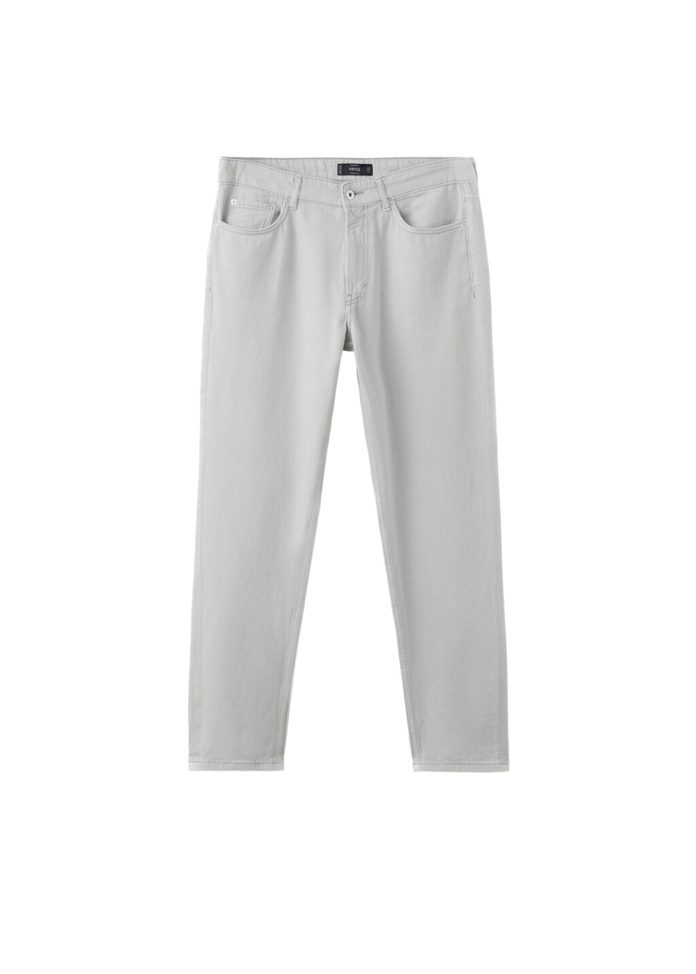 MANGO MAN Jeans 'Lori' in Grey: front