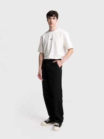 Regular Pantalon à pince Giesto en noir