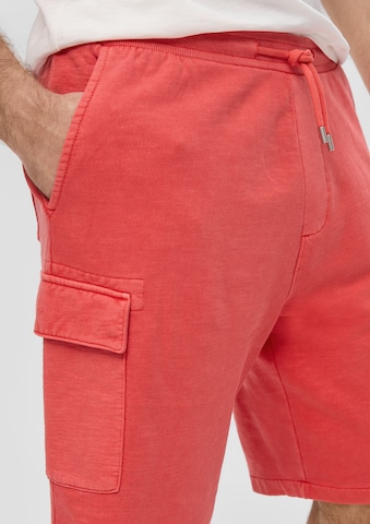 s.Oliver Loosefit Cargobyxa i orange