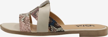 usha FESTIVAL Mules in Mixed colors: front