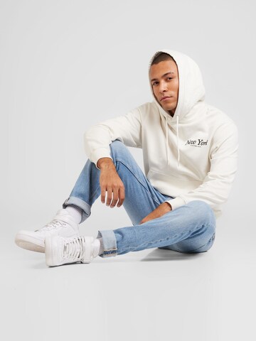 Calvin Klein Jeans Sweatshirt 'NEW YORK' in White