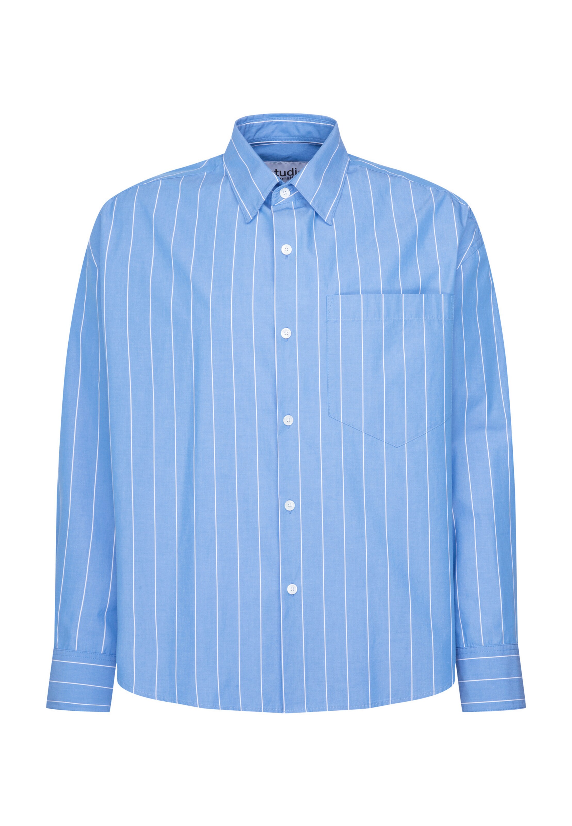 Studio Seidensticker Regular fit Button Up Shirt 'Studio' in Blue