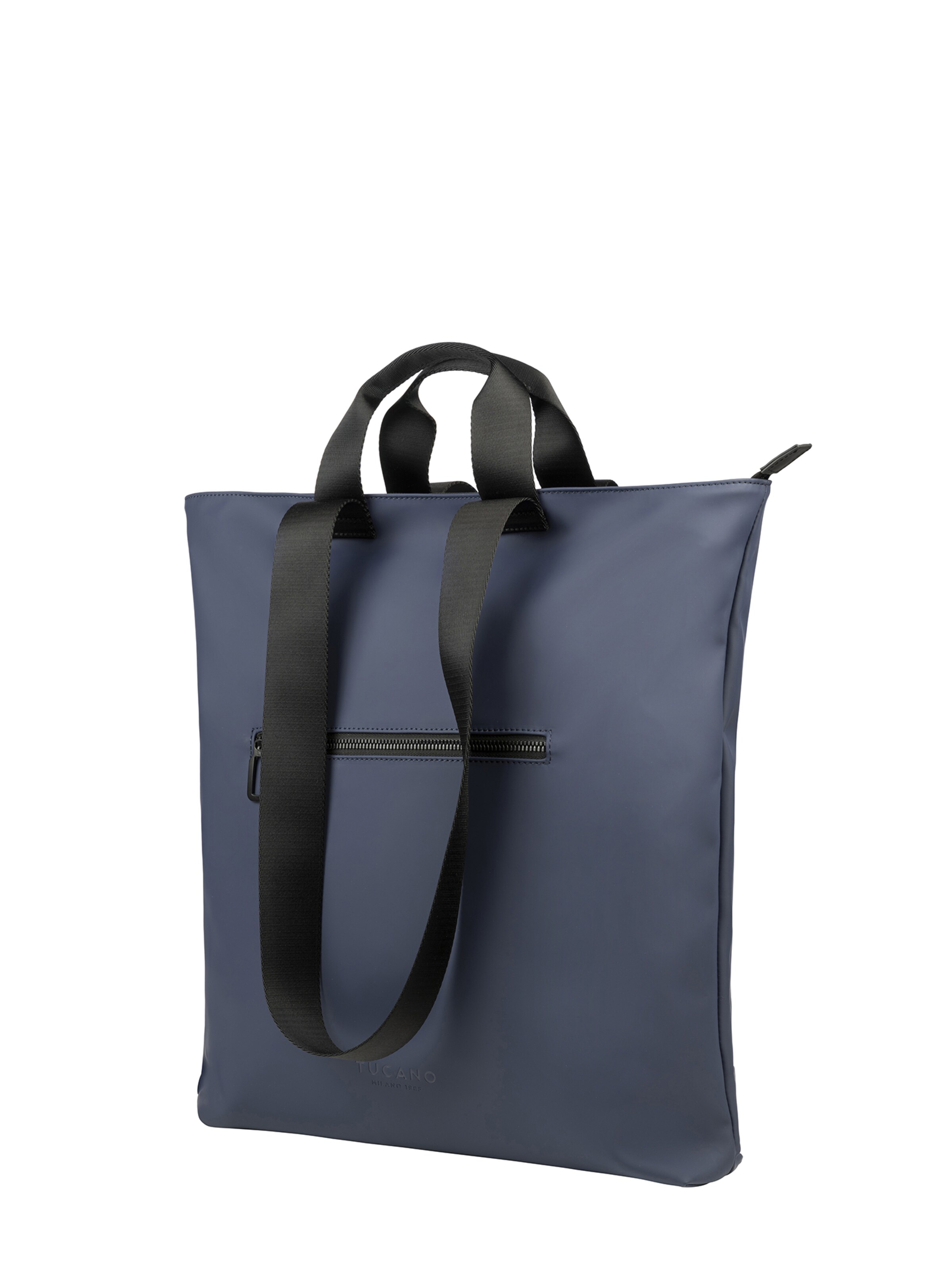 Borsa a spalla di TUCANO in blu: frontale