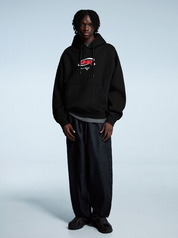 Felpa 'CARS' di Bershka in nero