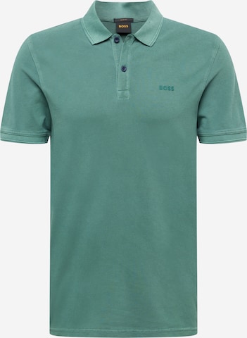 BOSS Orange Regular fit Shirt 'Prime' in Groen: voorkant