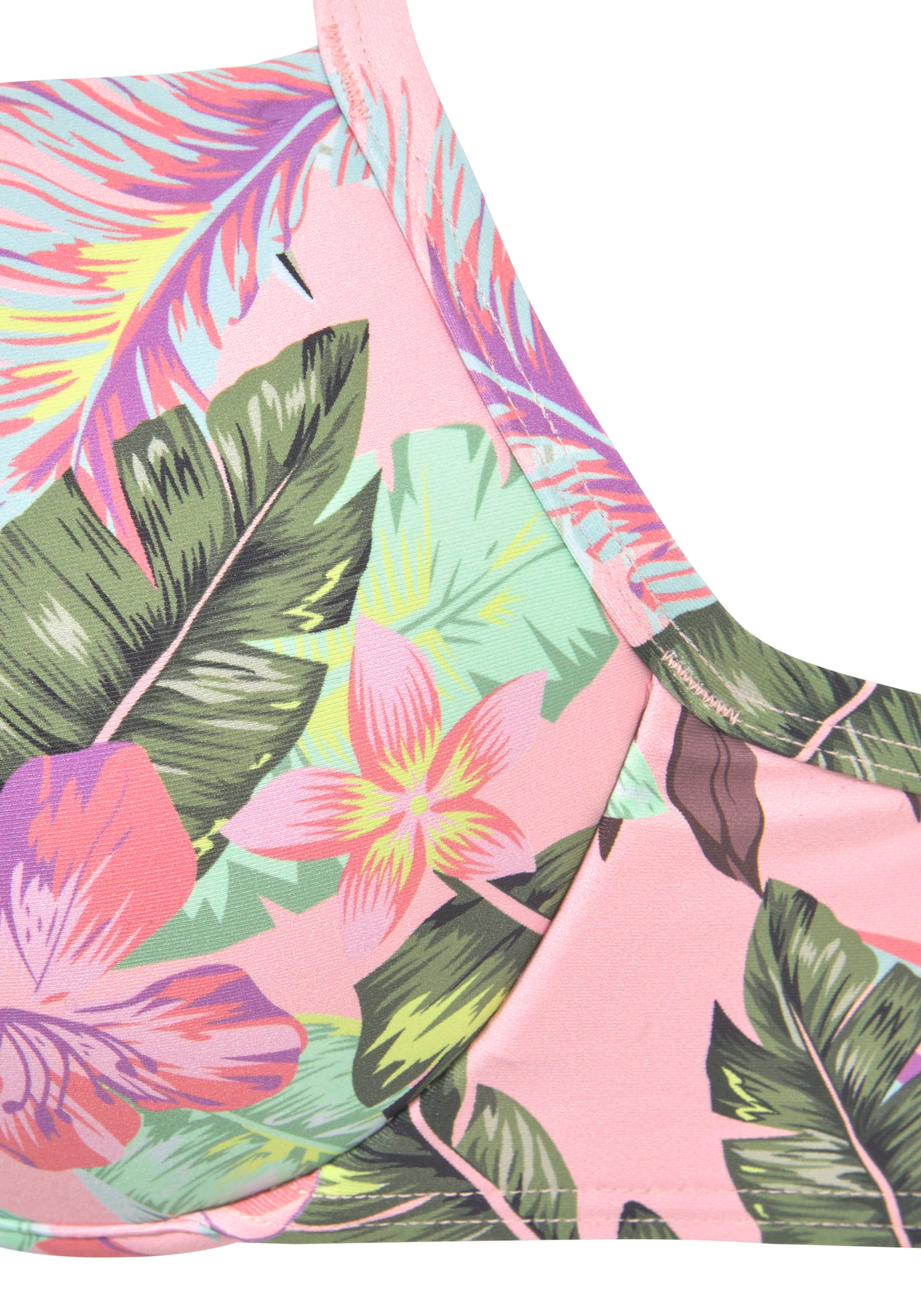 Push-up Top per bikini di s.Oliver in rosa