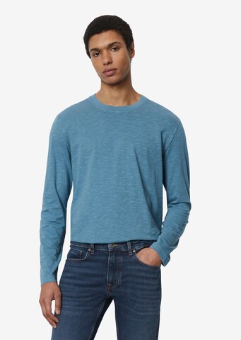 T-Shirt Marc O'Polo en bleu : devant