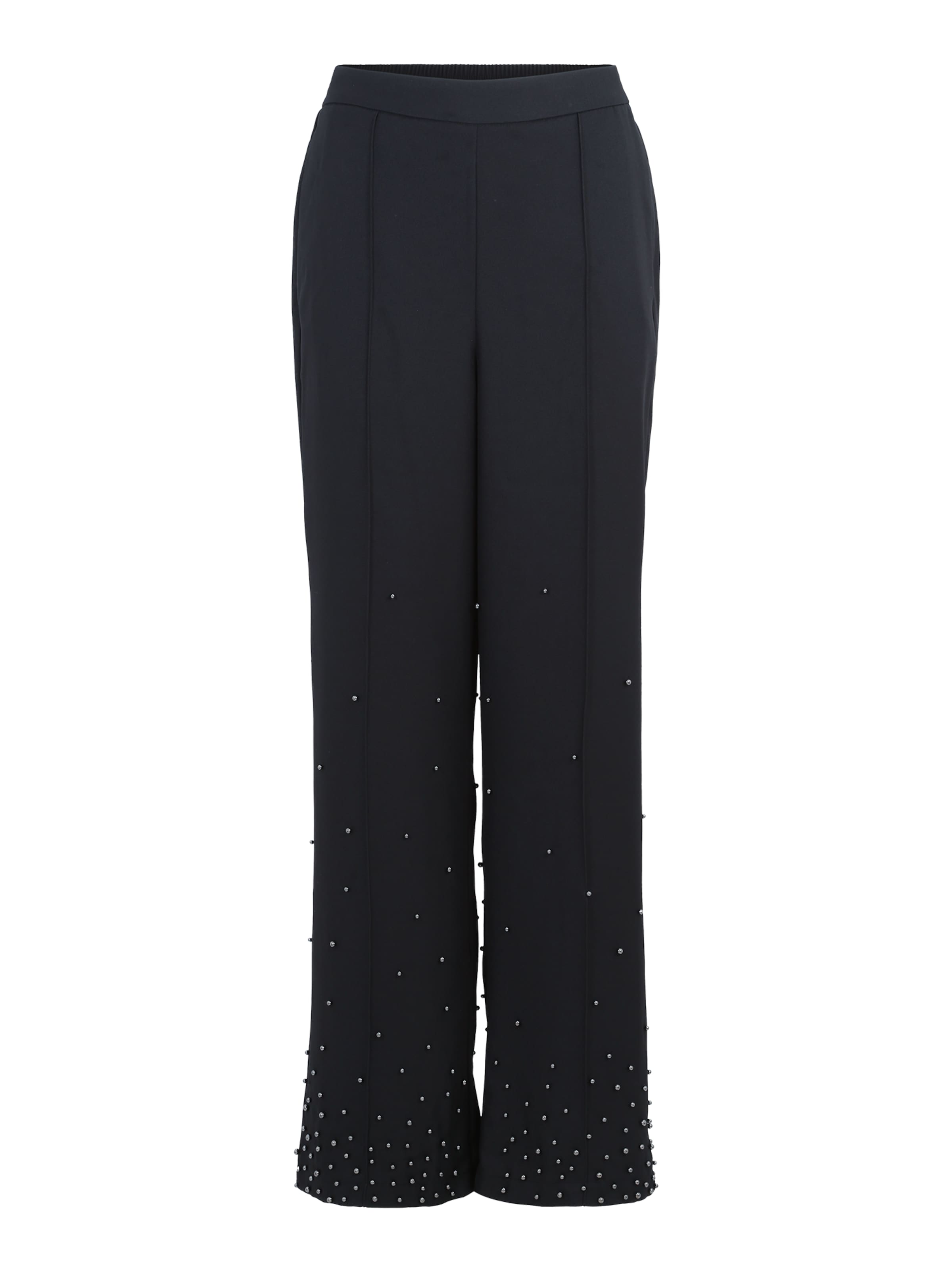 PIECES Hlače | črna barva, Prikaz izdelka