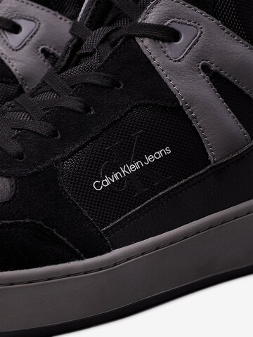 Calvin Klein Jeans High-Top Sneakers in Black