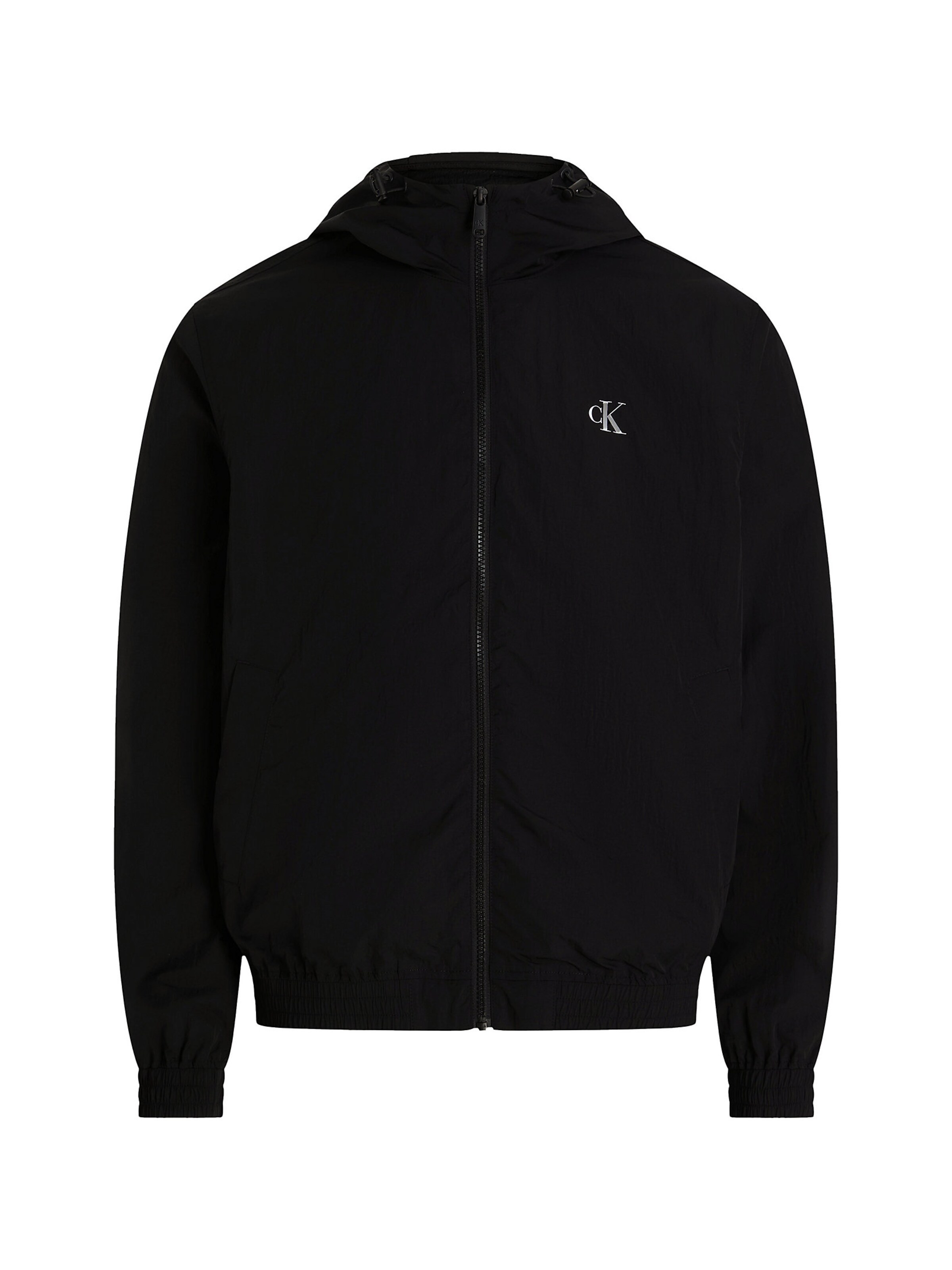 Veste mi-saison Calvin Klein Jeans en noir : devant