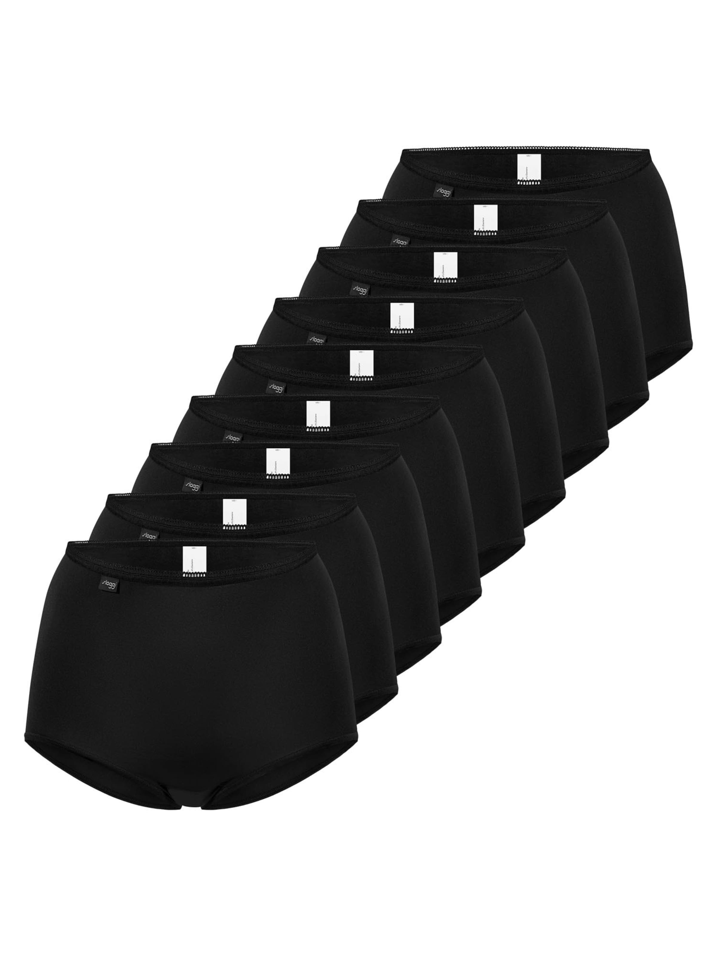 SLOGGI Slip '24/7 Microfibre'‌‌‌‌ in Schwarz: Vorderseite