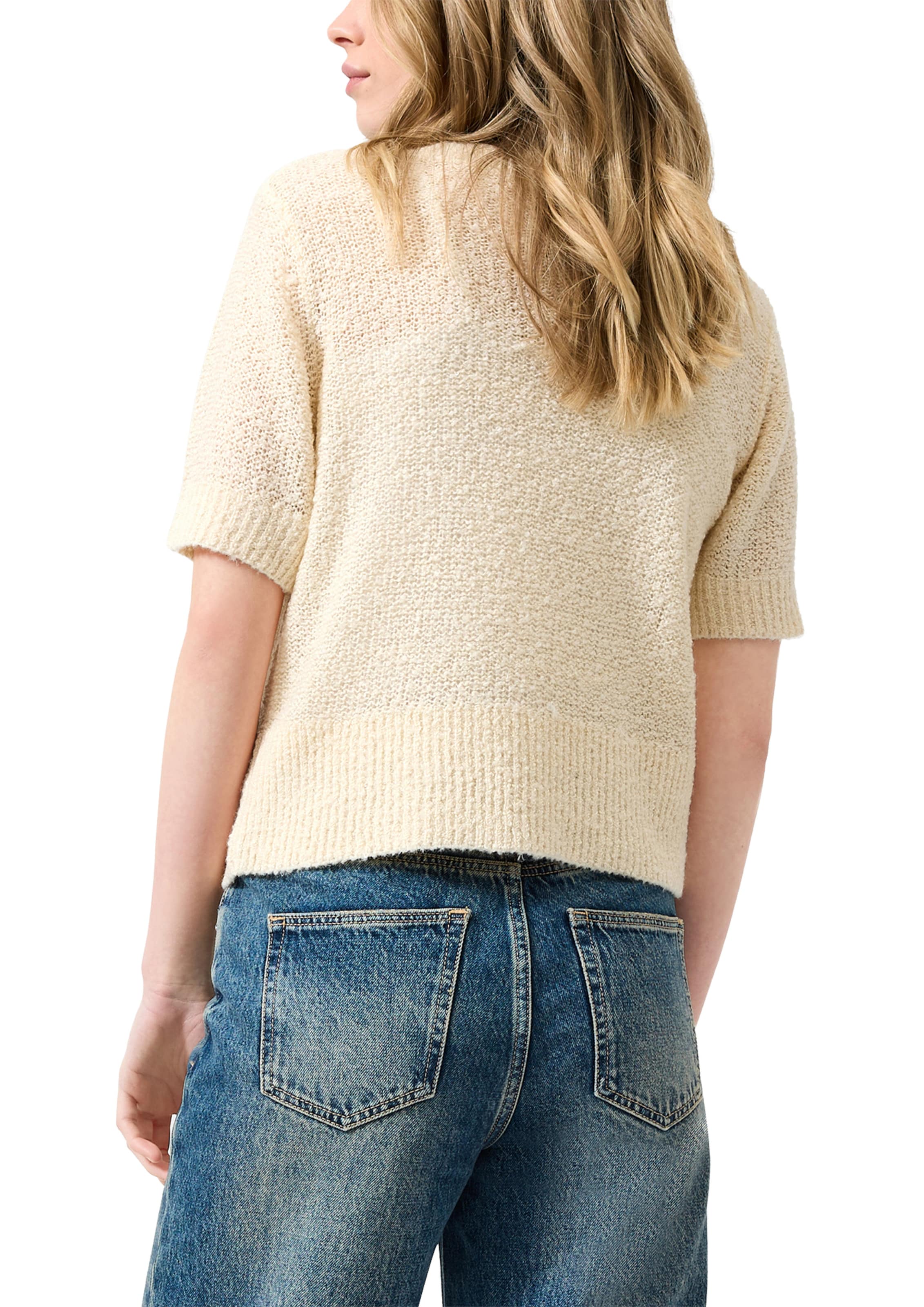 QS Trui in Beige