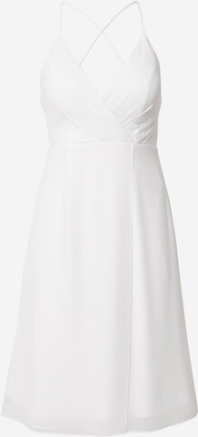 STAR NIGHT Koktejlové šaty – bílá: přední strana