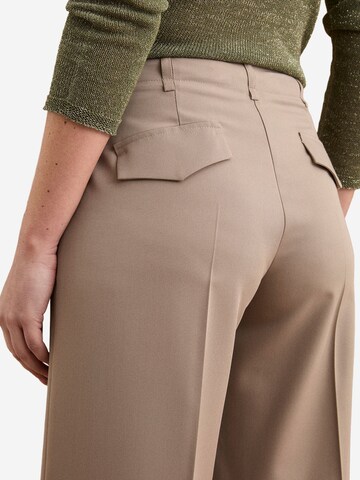 Regular Pantalon Il Lanificio en gris