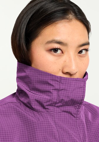 JACK WOLFSKIN Outdoor Jacket in Purple