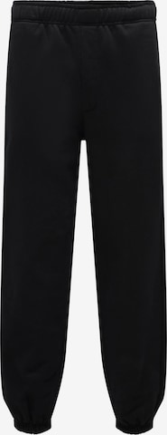 Only & Sons Tapered Pants 'Dan' in Black: front